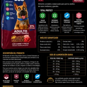 Champion Dog Adulto – Razas Medianas y Grandes