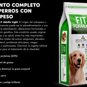 Fit Formula Light Razas Medianas y Grandes 20 Kg