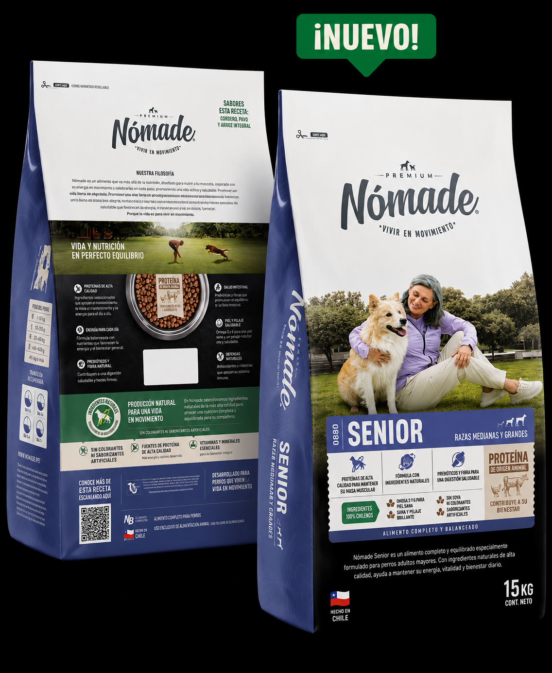 Nómade Adulto Senior 15 Kilos