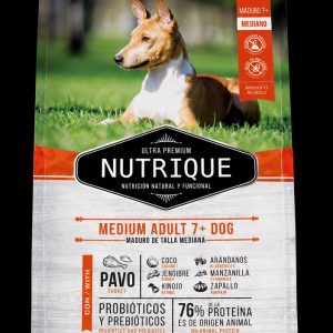 Nutrique Medium Adult 7 + Dog