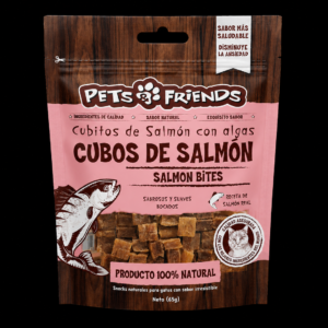 Cubos de Salmon - Gatos 65 G