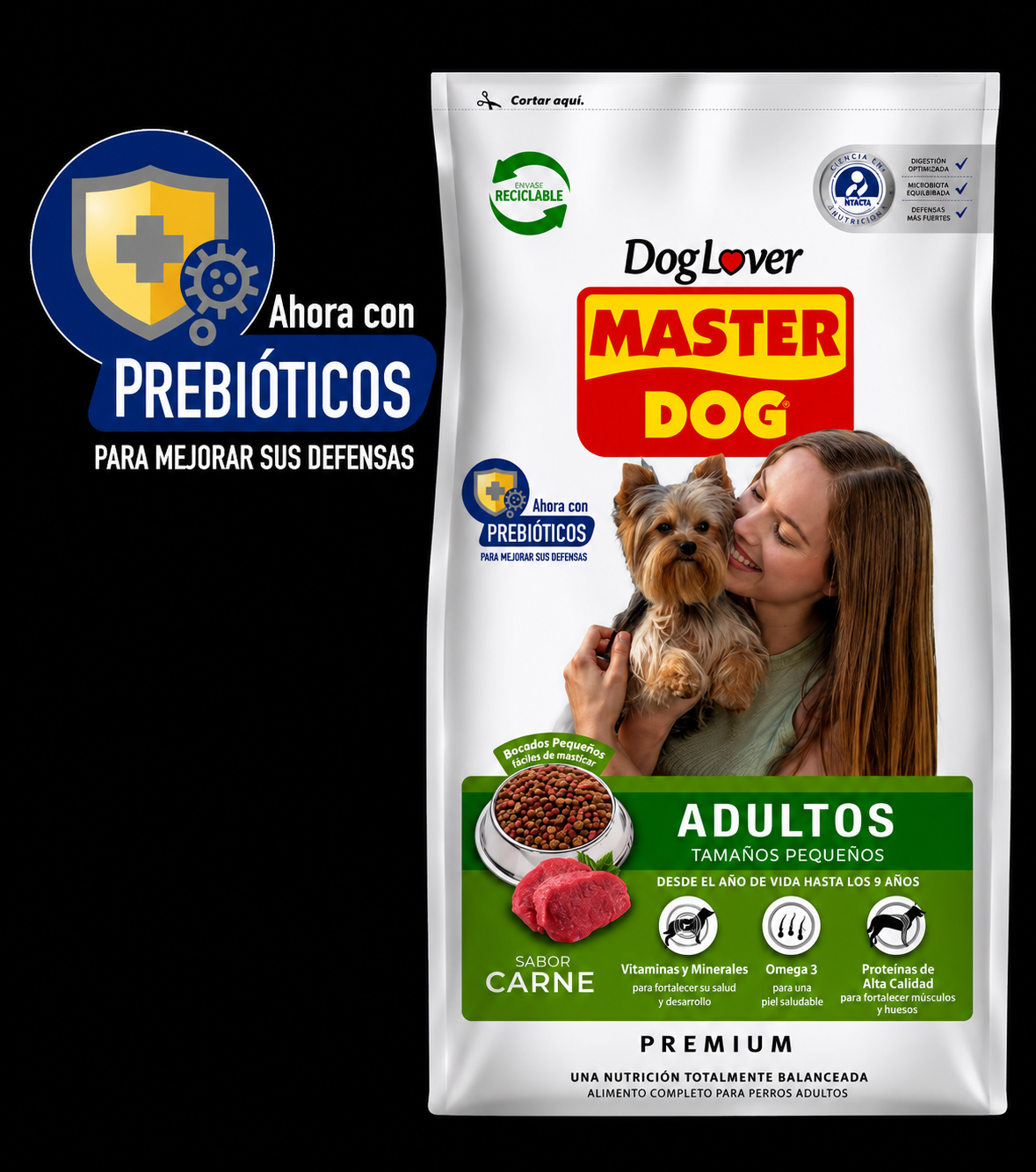 Master Dog Raza Pequeña 18 Kilos