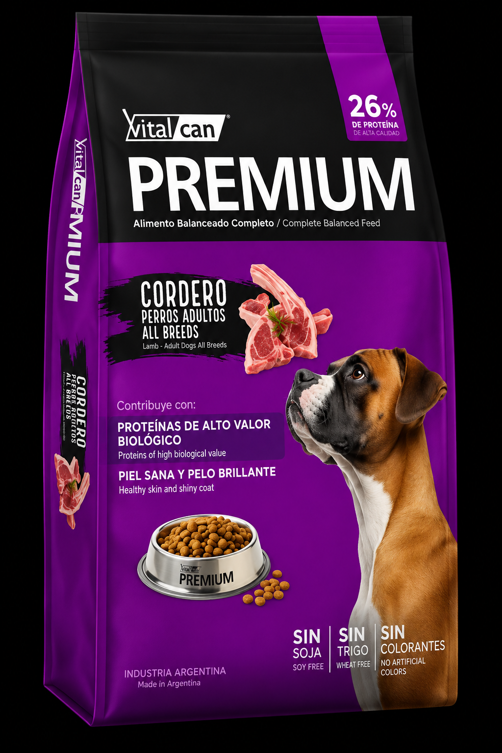 Vitalcan Premium Cordero 20 Kilos