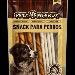 Snack - Bastoncito Cuero Natural - Para Perros